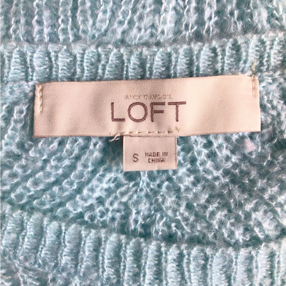 Loft ladies mohair mix sweater. EUC. - Picture 3 of 5